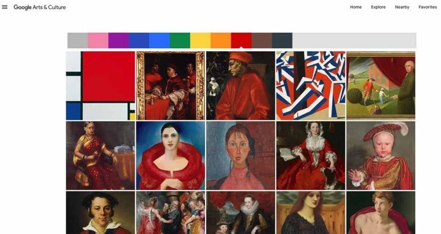 google arts and culture online experience