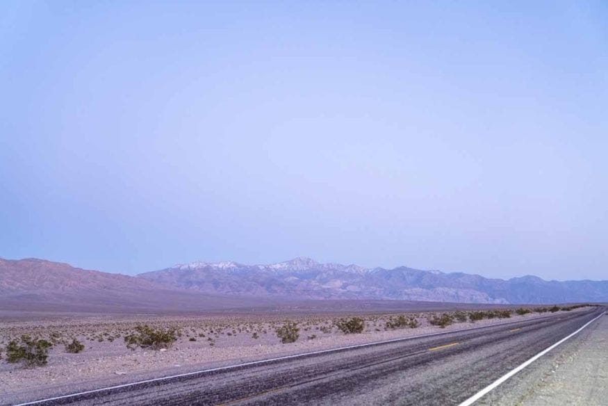 death valley sunset