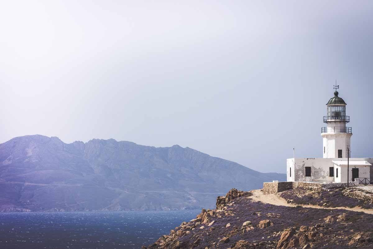 mykonos church view