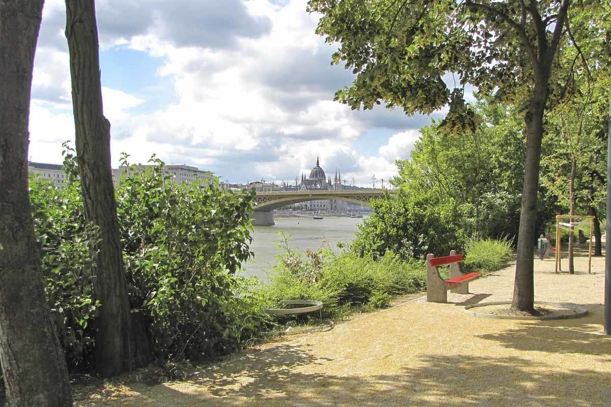 Park on Margaret Island in Budapest, Hungary