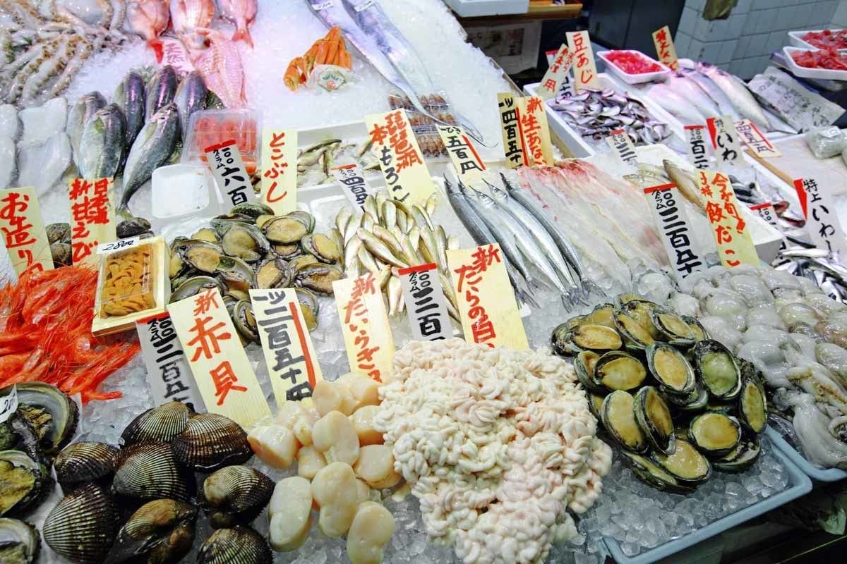 Fish market japanese food