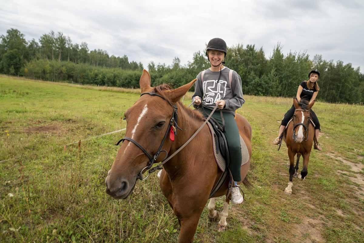 horse riding latgale