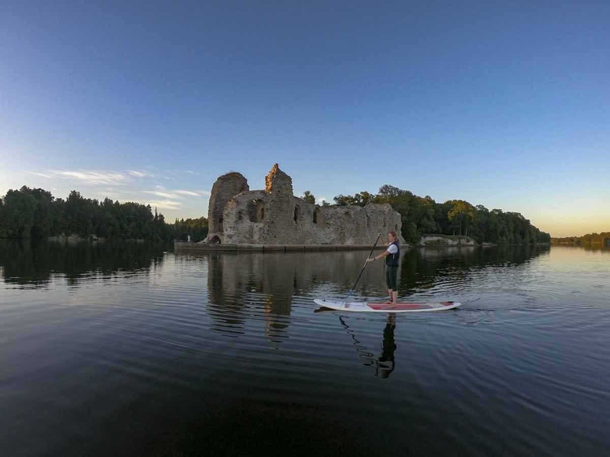 koknese castle SUP