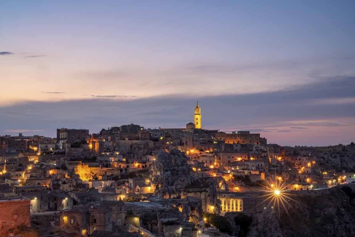 matera blue hour