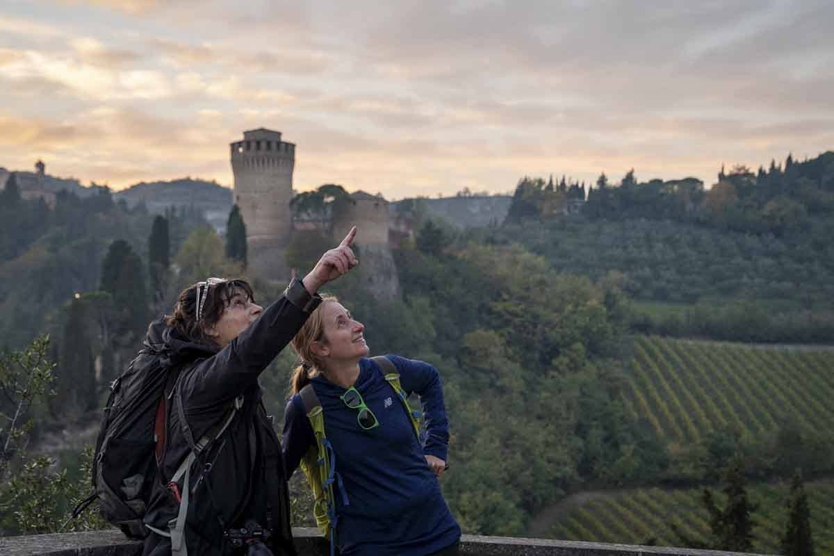 brisighella from clock tower