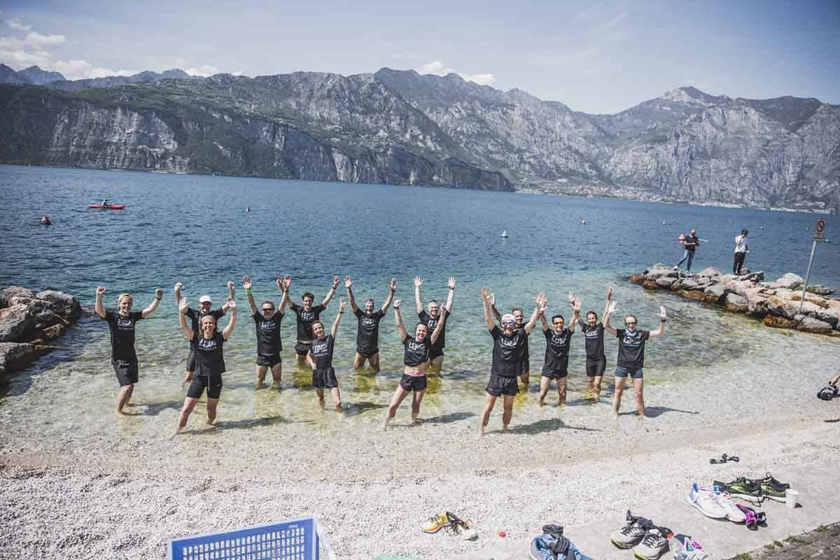 lake garda 42 marathon cool off