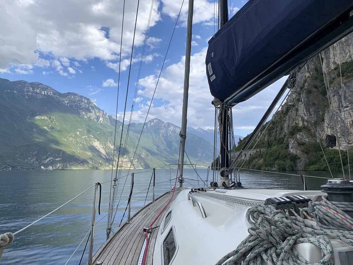 sailing aperitivo lake garda summer