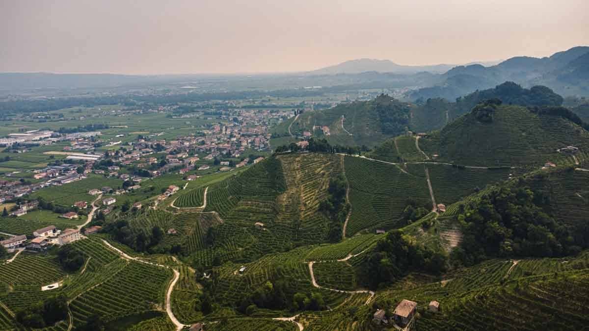 valdobbiadene september in italy