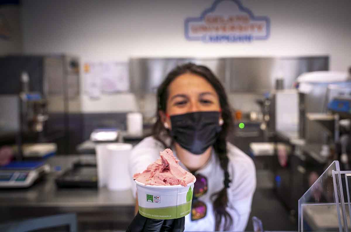 ciclovia del sole carpigiani gelato