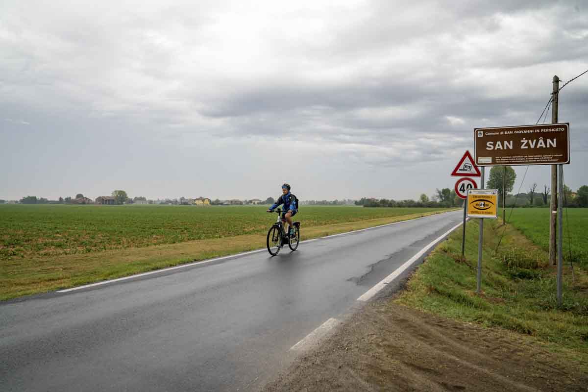 ciclovia del sole rainy