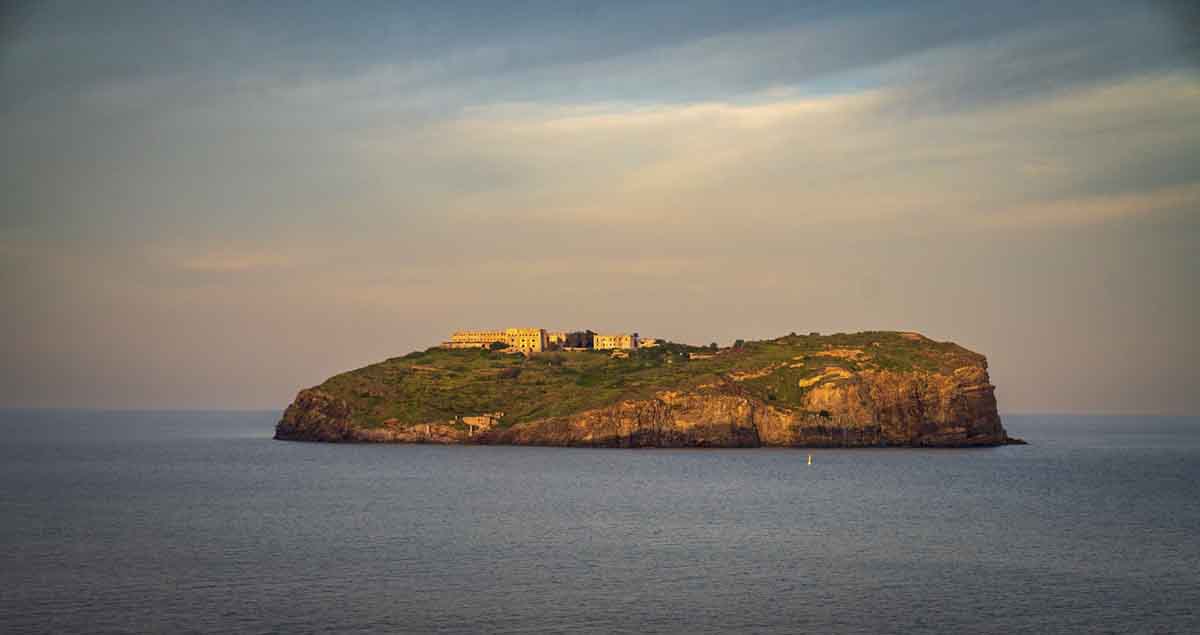 ventotene santo stefano sunset