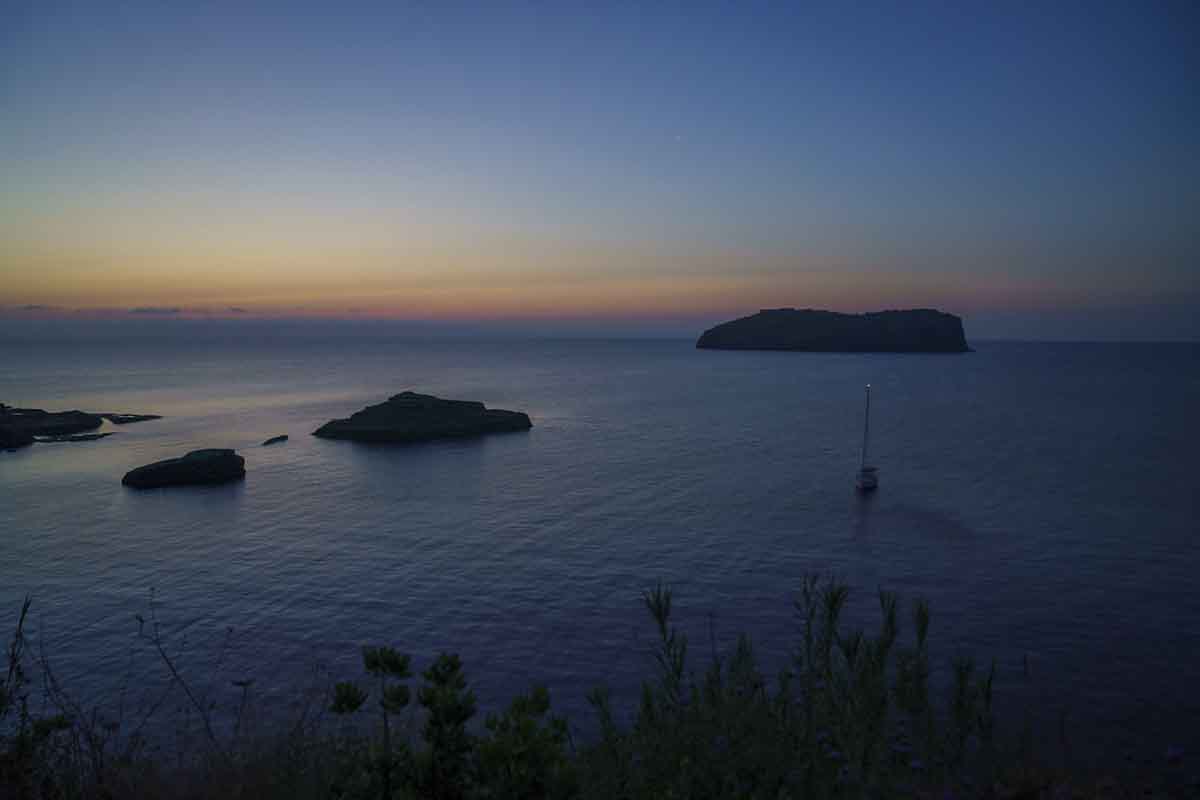 ventotene sunrise