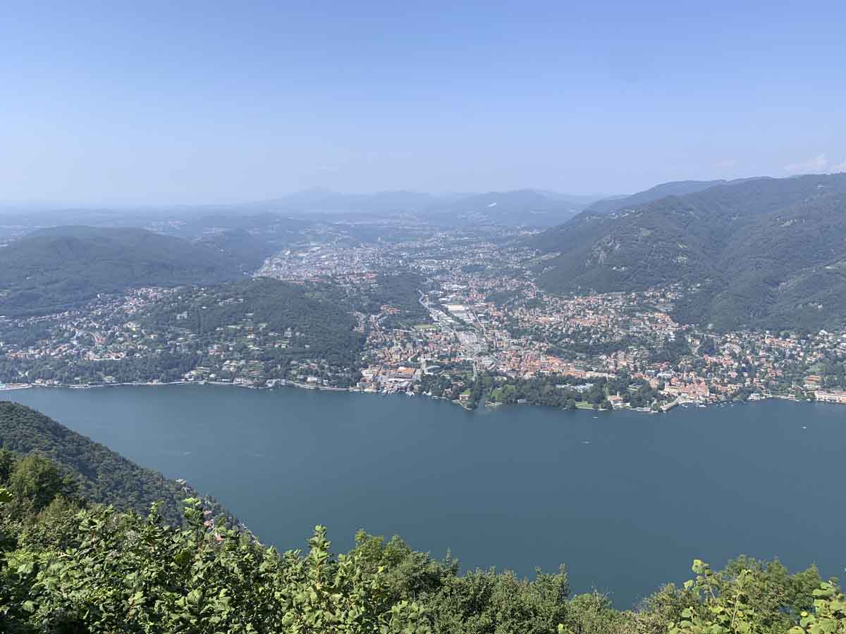 brunate view lake como