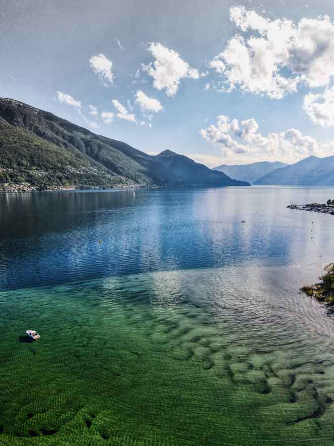 lake maggiore clear water