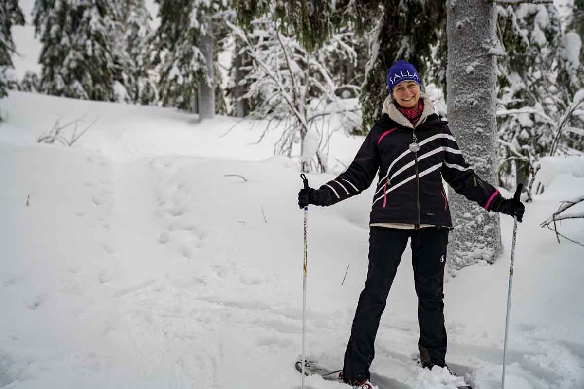 karelia in winter koli hiking