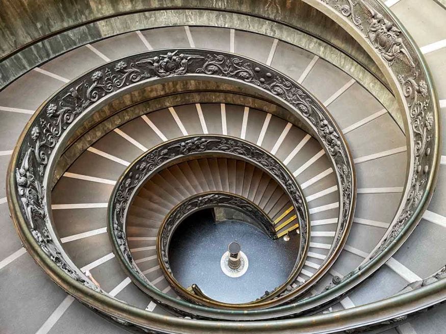 things to do in Vatican city staircase