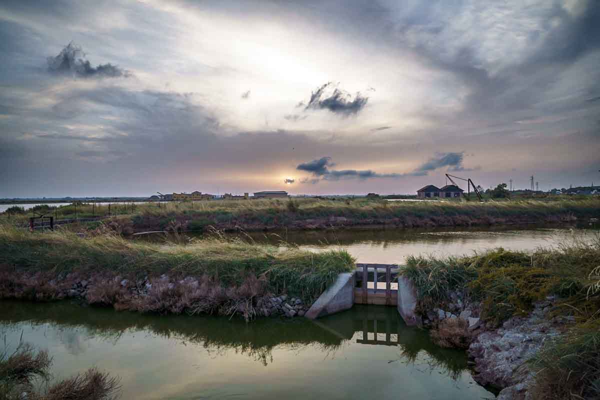 visit cervia italy sunset